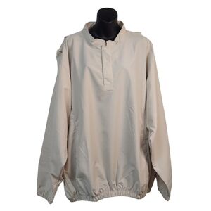 Forester Men's Beige Pullover Windbreaker Jacket Size XL NWT
